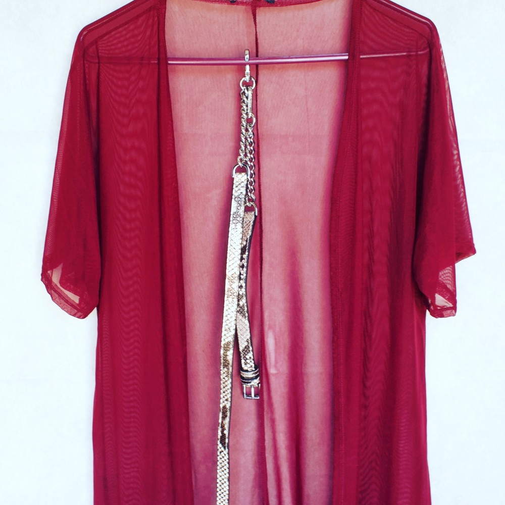 Super Soft Mesh Cardigan